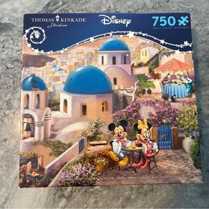 Thomas Kinkade Disney Puzzle - Blue, White, and Purple